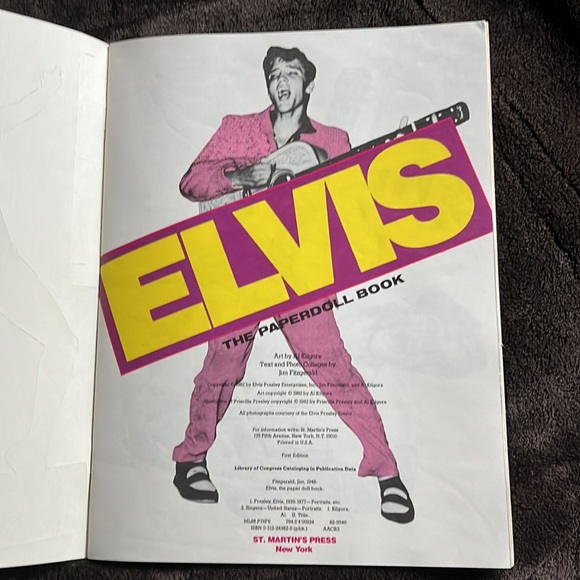 Vintage Elvis Paper Doll Book - Picture 3 of 10